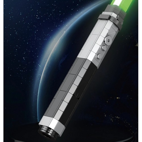 Конструктор Світловий Меч зелений 578 деталей довжина 95см Reobrix 99011