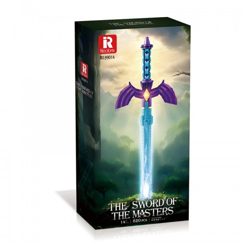 Конструктор Вищий Меч Легенда про Зельду 820 деталей довжина 86см Reobrix 99014