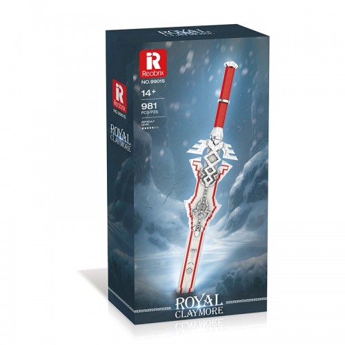 Конструктор Королівський Клеймор Легенда про Зельду 981 деталей довжина 95см Reobrix 99015