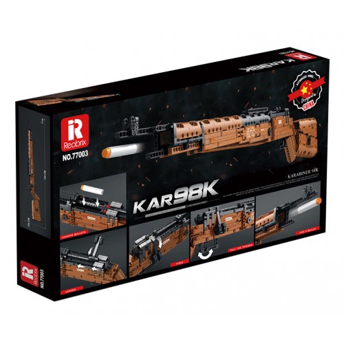 Конструктор карабін Kar98K стріли Nerf 1028 деталей Reobrix 77003