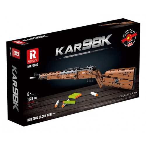 Конструктор карабін Kar98K стріли Nerf 1028 деталей Reobrix 77003