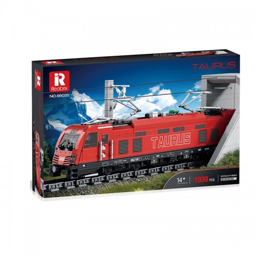Конструктор пасажирський електровоз Taurus 1939 деталей Reobrix 66020