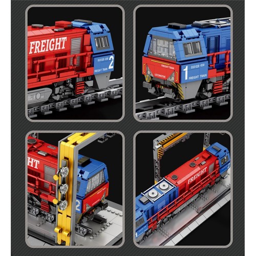Конструктор вантажний поїзд G2000 1980 деталей Reobrix 66021