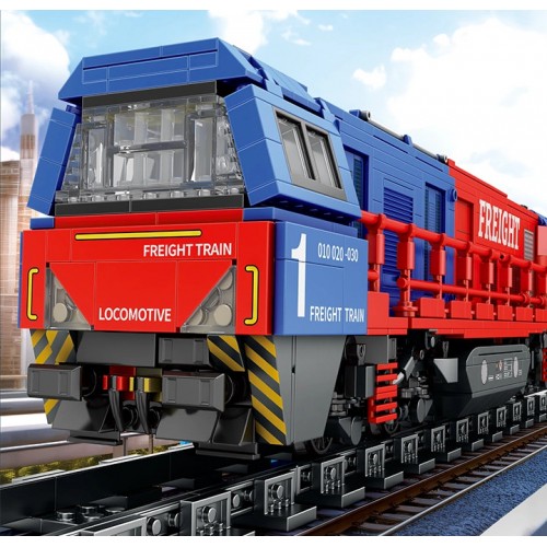 Конструктор вантажний поїзд G2000 1980 деталей Reobrix 66021