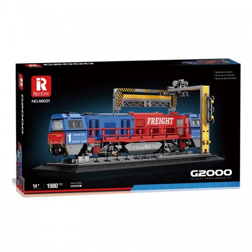 Конструктор вантажний поїзд G2000 1980 деталей Reobrix 66021