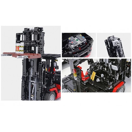 Конструктор навантажувач вилковий 1743 деталей Mould King 13106