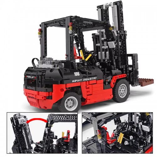 Конструктор навантажувач вилковий 1743 деталей Mould King 13106