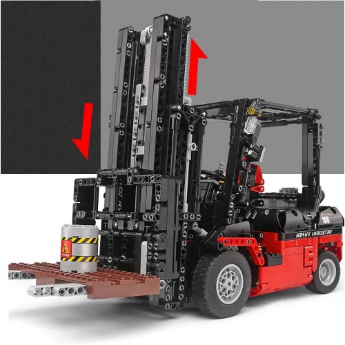 Конструктор навантажувач вилковий 1743 деталей Mould King 13106