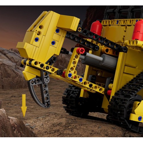 Конструктор навантажувач вилковий 1743 деталей Mould King 13106