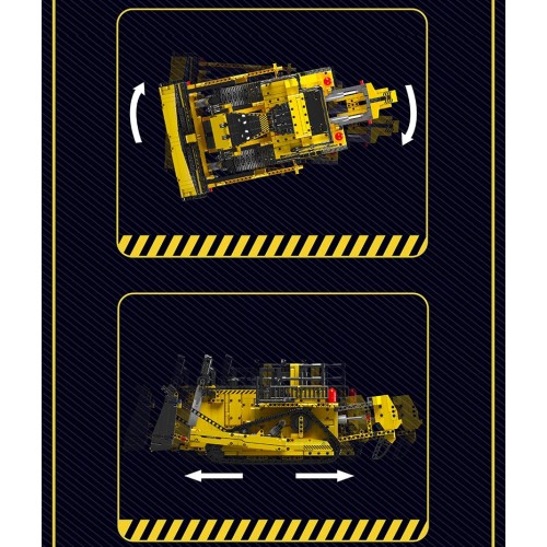 Конструктор навантажувач вилковий 1743 деталей Mould King 13106