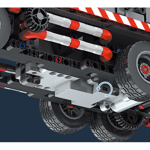 Конструктор сміттєвоз 1689 деталей Mould King 15019