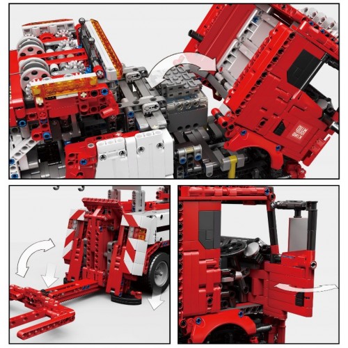 Конструктор пожежно-рятувальна машина 4420 деталей Mould King 17027