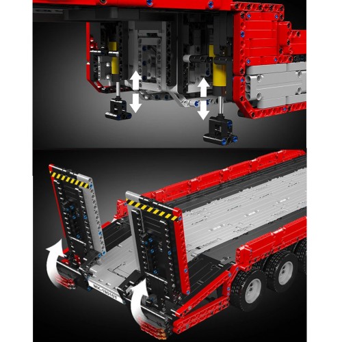Конструктор пневматичний тягач FH16 з причепом 8006 деталей Mould King 19015+19015T