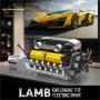 Конструктор двигун та коробка Lambo V12 1260 деталей Mould King Mking Engine 10202