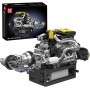 Конструктор двигун та коробка Turbocharged PAG V8 761 деталей Mould King Mking Engine 10207