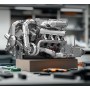 Конструктор двигун та коробка V8 Twin-Turbo 2899 деталей Mould King Mking Engine 10168