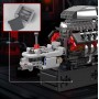 Конструктор двигун та коробка Muscle Car V8 855 деталей Mould King Mking Engine 10225