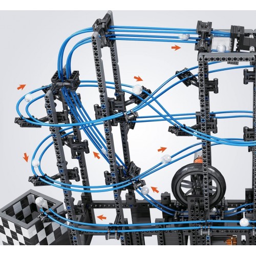 Конструктор лабіринт із кульками GBC Marble Run 2438 деталей Mould King 26002