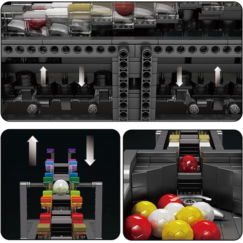 Конструктор лабіринт із кульками GBC Marble Run 2438 деталей Mould King 26004