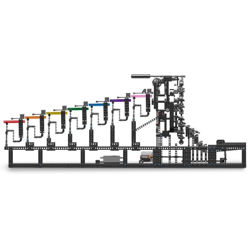 Конструктор лабіринт із кульками GBC Rainbow Tensegrity 2520 деталей Mould King 26006