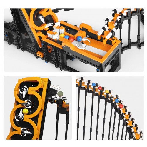 Конструктор лабіринт з кульками GBC Harp Track 1547 деталей Mould King 26008