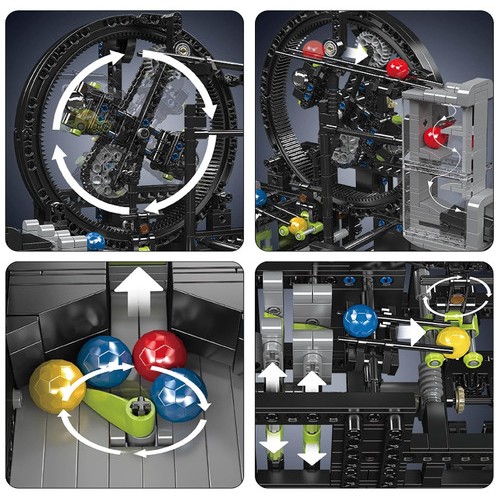 Конструктор лабіринт із кульками GBC Planetray Lift 1009 деталей Mould King 26015