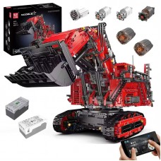 Конструктор кар'єрний екскаватор Liebherr R 9800 червоний 4767 деталей Mould King 17071