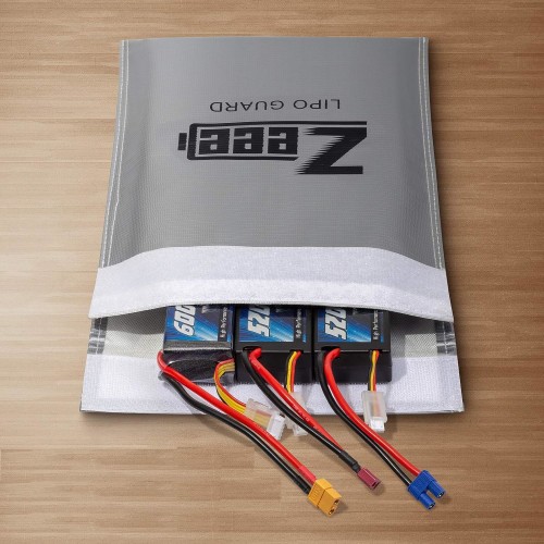 Чохол для зберігання та заряджання акумуляторів вогнестійкий Zeee Lipo Guard