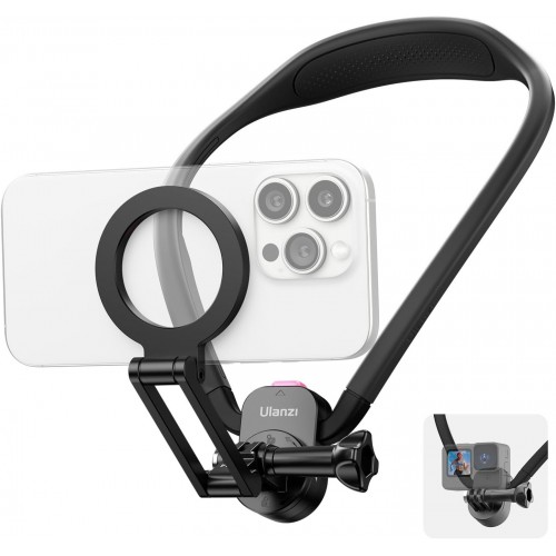 Тримач для телефону екшн-камери на шию магнітний MagSafe Ulanzi MG14