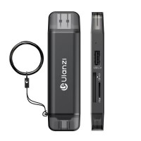 Кардридер Type-C USB-A для телефону комп'ютера SD microSD Ulanzi CR3