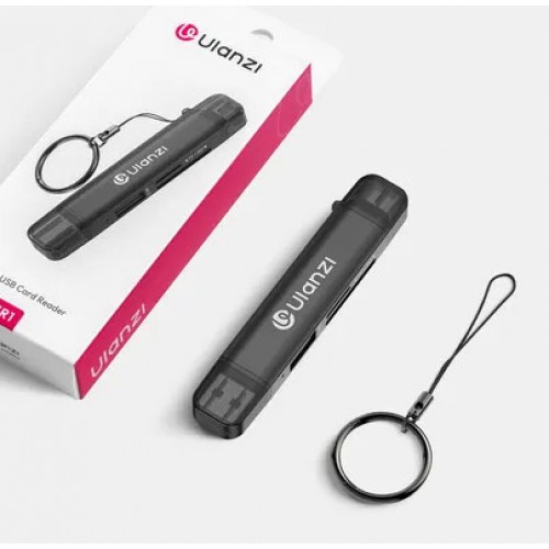 Кардридер Type-C USB-A для телефону комп'ютера SD microSD Ulanzi CR3