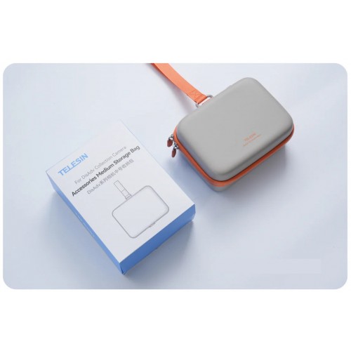 Кейс DJI Osmo Action 6 для камери та аксесуарів сірий Telesin S7-BAG-02GY