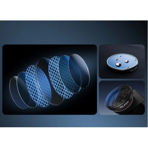 Фільтри DJI Osmo Action 6 набір CPL/ND8/16/32 Telesin S5-FLT-40