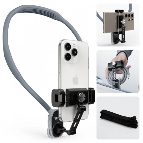 Тримач на шию для телефону з ремінцем на груди Telesin S2-HNB-02