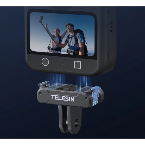 Адаптер DJI Action 6/5 Osmo 360 швидкознімний магнітний Telesin S7-JBK-23-TDJ