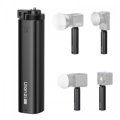 Ручка повербанк для камери акумулятор постійного світла PD3 100Вт 92Вт/год 6400мАч Ulanzi BG5