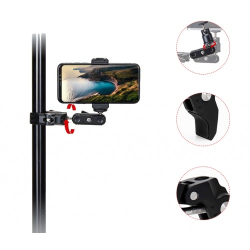 Кульовий тримач багатофункціональний краб Jmary SR-56