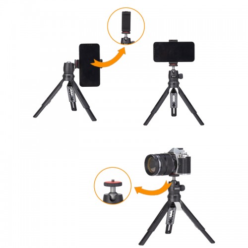 Штатив настільний для телефону камери з регулюванням висоти 21-30см Jmary MT-30