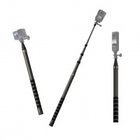 Монопод для Insta360 Osmo 360 екшн-камери невидимий карбоновий 46-300см Jmary MT-65
