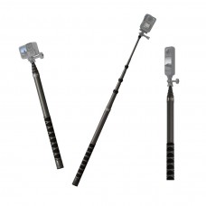Монопод для Insta360 Osmo 360 екшн-камери невидимий карбоновий 46-300см Jmary MT-65