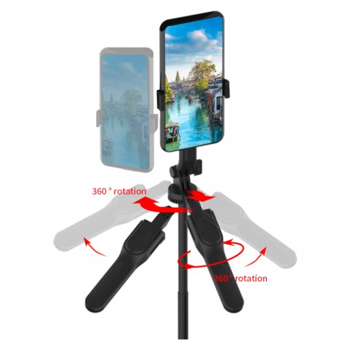 Штатив для телефону з пультом та ручкою високий 175см Jmary KT-239