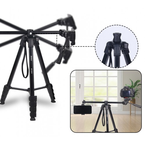 Штатив горизонтальний трипод для телефону та камери 46-173см Jmary KP-2209