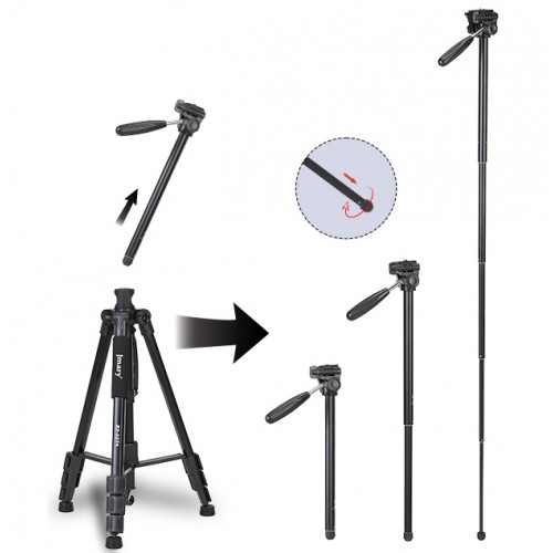 Штатив із телескопічною горизонтальною штангою 56-167см Jmary KP-2274