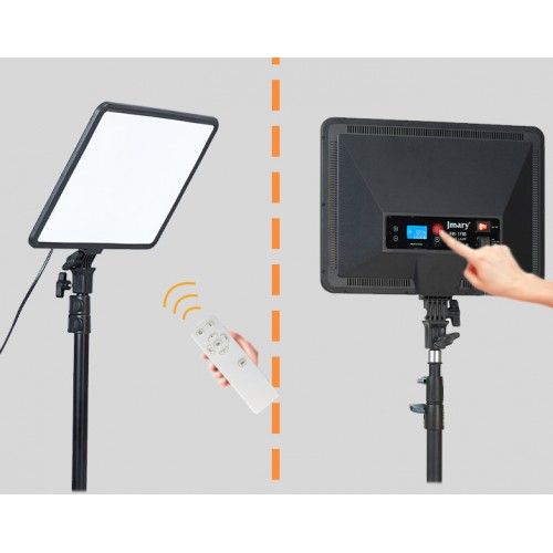 Панель світлодіодна LED 17 дюймів відеосвітло 40Вт 3000-6500К Jmary FM-17RS