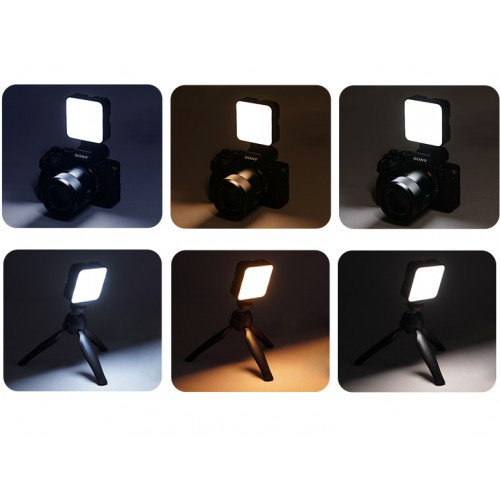 Накамерне світло міні відеосвітло 5Вт 2500-9000К CRI 95+ Jmary FM-59R