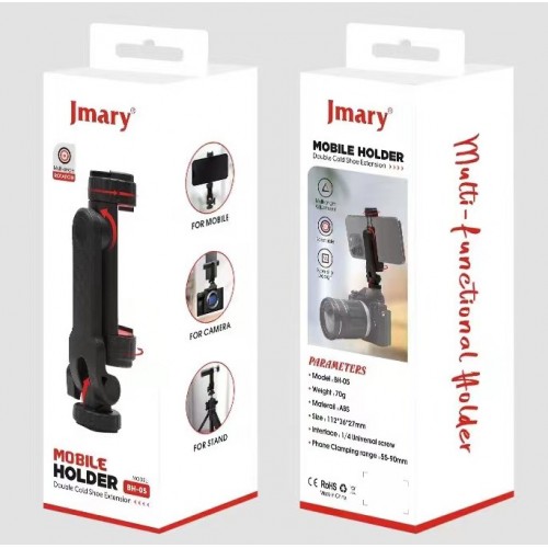 Тримач для телефону поворотний на штатив та черевик Jmary BH-05