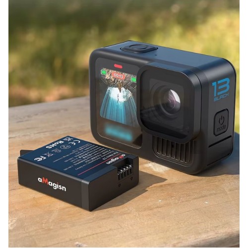 Зарядка повербанк із двома акумуляторами GoPro 13 морозостійкі aMagisn AP2425