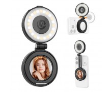 Магнитный свет Ulanzi LM23 Black с зеркалом для телефона