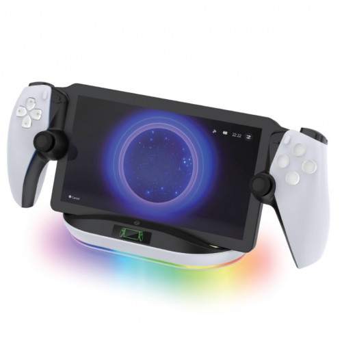 Док-станція зарядка PS Portal RGB підсвічування OIVO VG-P5348