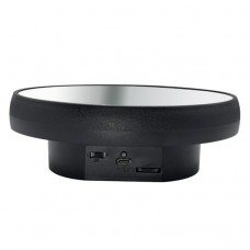 Поворотний стіл для зйомки 16см чорний дзеркальний USB/AAA Puluz TBD0606196502